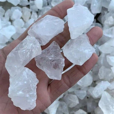 Raw White Crystal Healing Stone